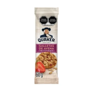 Galleta Avena Quaker Frutos Rojos 60g GDA