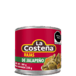 Chiles Rajas Jalapeño 220gr Costeña