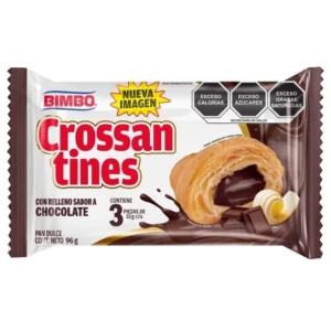 Crossantines Relleno de Chocolate 1pz bimbo