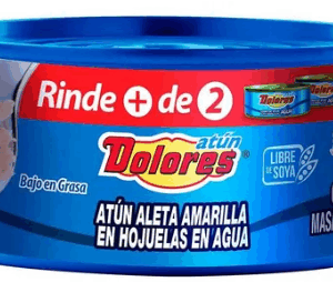 Atún Dolores Jumbo Agua 295gr