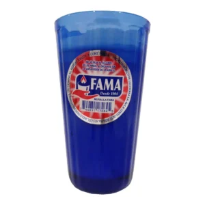 Veladora Vaso Vidrio Fama