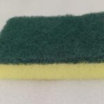 Fibra económica verde esponja grande