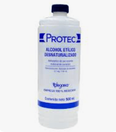 Alcohol 500ml Azul AC
