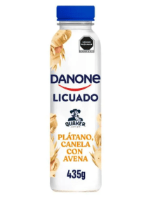 Danone Licuado Fresa Avena Quaker 435gr