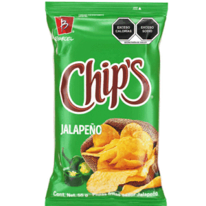 Chips Jalapeño 57gr Barcel