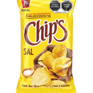 Chips Sal 62gr Barcel