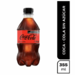 Coca sin azucar 355ml chuby