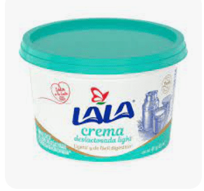 Crema Deslactosada Lala medio 417gr