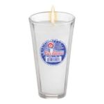 Veladora con Vaso Milagrosa Santo padre