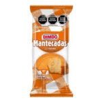 Mantecadas vainilla bimbo 2 piezas