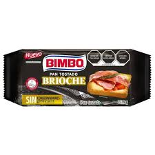 Pan Tostado Brioche 210gr bimbo