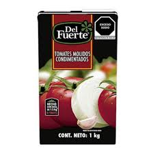 Pure Tomate 345gr Condimentado Del Fuerte