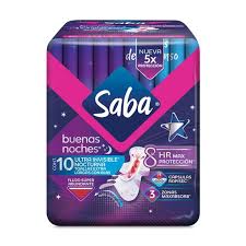 Toalla Femenina Saba Clasica 10pza