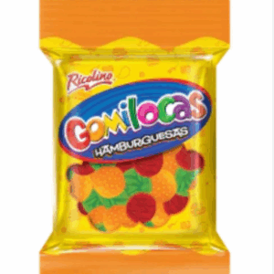 Gomitas hamburguesa Rikolino