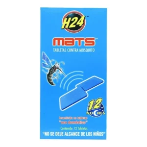 Aparato laminas MATS insecticida caja completa