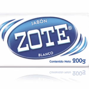 Jabon Zote Azul 200gr Blanco