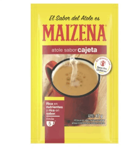 Maizena Sobre chico Cajeta