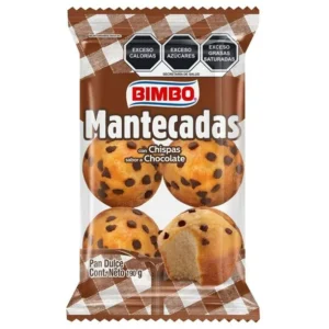 Mantecadas de Chispas de Chocolate Bimbo 6pz