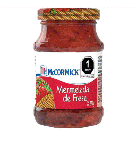 Mermelada Mccormick Fresa 270gr