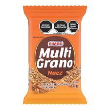 Barra Multigrano Nuez 34gr bimbo