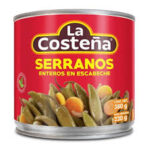 Chiles Serranos 220g Costeña lata