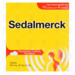 Sedalmerk par 2 tabletas