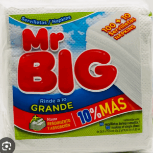 Servilleta Mr Big 100pz