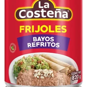 Frijoles Refrito Bayo Jumbo Costeña 820gr
