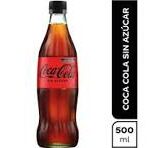 Coca sin azucar 500ml Zero
