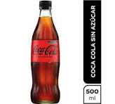 Coca sin azucar 500ml Zero