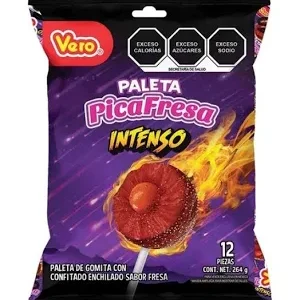 PALETA PICA FRESA FUEGO